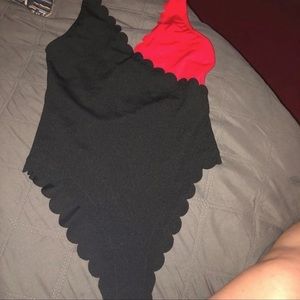 One piece bathing suit